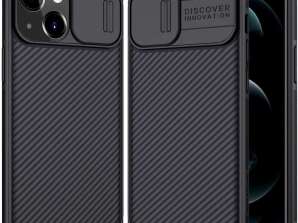 Apple iPhone 13 Mini Nillkin CamShield Pro dėklas Magnetinė juoda