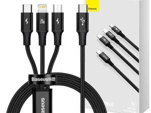 Baseus Rapid Serie USB-C auf Micro USB Lightning USB-C PD 20 Kabel
