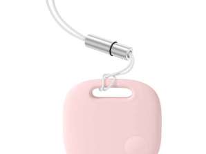 Baseus T2 Pro Bluetooth-sökare med snodd (rosa)