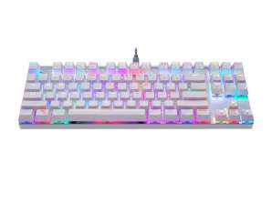 Motospeed CK101 RGB mechaninė klaviatūra (balta)