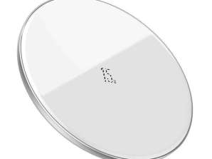 Baseus Simple Wireless Inductive Charger, 15W (white)