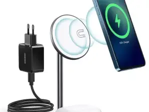 Choetech 2in1 Magnetic Mount Qi Wireless Charger for Magsafe