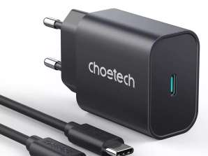 Choetech PPS Power Delivery Fast Wall Charger 25W 3A + U Cable