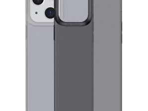 Baseus Simple Series Case Прозрачен гел калъф iPhone 13 Черен (