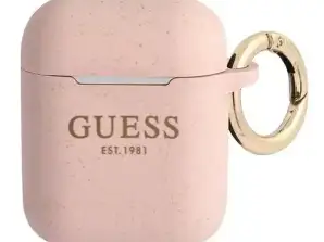 Gæt GUA2SGGEP AirPods cover pink/pink silikone glitter