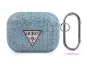 Guess GUACAPTPUJULLB AirPods Pro cover blue/light blue Jeans Coll