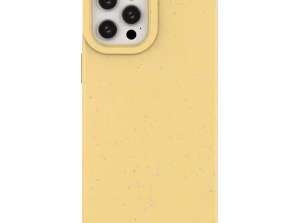 Eco Case etui do iPhone 12 silikonowy pokrowiec obudowa do telefonu żó
