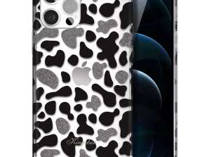 Kingxbar Wild Series Case for iPhone 13 (Pattern: Cow)