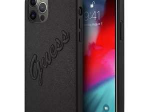 Devinez GUHCP12MRSAVSBK iPhone 12/12 Pro 6,1 « noir / noir hardcase Saff