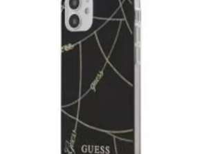 Guess GUHCP12SPCUCHBK iPhone 12 mini 5,4 » noir / noir hardcase Gold C
