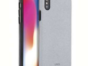 UNIQ Case Lithos iPhone Xs Max светло сиво / светло сиво