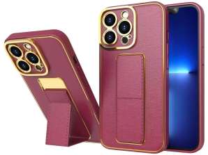 Nova Capa Kickstand Case para Samsung Galaxy A12 5G com Stand vermelho