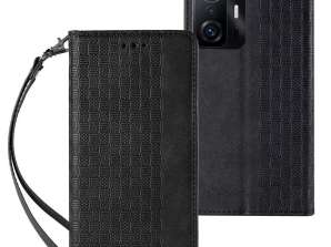 Custodia con cinturino magnetico per Samsung Galaxy A12 5G Wallet Cover + mi