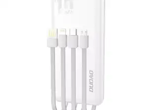Dudao K6Pro universal powerbank 10000mAh with USB cable, USB Type C, Li