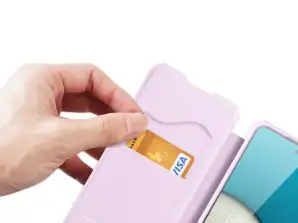 DUX DUCIS Skin X poklopac kućišta futrole s preklopom Samsung Galaxy A73 ružičasto