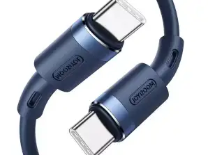 Joyroom durabil USB Type-C la USB Type-C 3A cablu 1.8m albastru (S-18