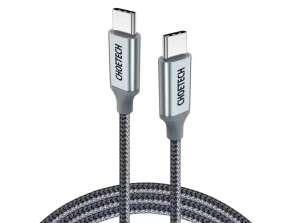 Choetech kabeļa kabelis USB Type-C līdz USB Type-C 5A 100W barošanas padeve 4