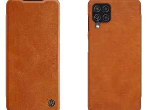Nillkin Qin leather holster case Samsung Galaxy A22 4G brown