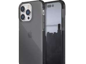 Raptic Clear Case Case iPhone 14 Pro Gepantserde Case Grijs