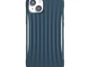 Raptic sajūga futrālis iPhone 14 aizmugurējais vāciņš zils