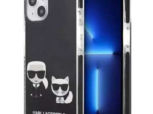 Karl Lagerfeld KLHCP13STPEKCK iPhone 13 mini 5,4 » étui rigide noir/blac