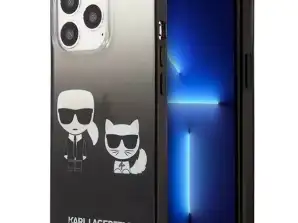 Karl Lagerfeld KLHCP13LTGKCK iPhone 13 Pro / 13 6,1 » étui rigide noir/b