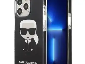 Karl Lagerfeld KLHCP13LTPEIKK iPhone 13 Pro / 13 6,1 » hardcase noir/