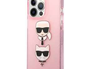 Karl Lagerfeld KLHCP13XKCTUGLP iPhone 13 Pro Max 6,7 » rose/rose dur