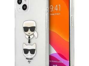 Karl Lagerfeld KLHCP13SKCTUGLS iPhone 13 mini 5,4 » argent/argent dur