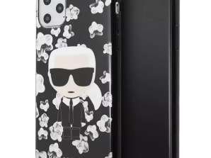 Karl Lagerfeld KLHCN58FLFBBK iPhone 11 Pro czarny/black Flower Ikonik