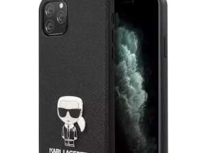 Karl Lagerfeld KLHCN65IKFBMBK iPhone 11 Pro Max étui rigide noir/noir
