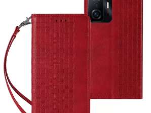 Pouzdro magnetického popruhu pro Xiaomi Redmi Note 11 Pro Wallet +