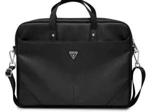 Guess Bag GUCB15PSATLK 16 » noir / noir Logo Saffiano Triangle