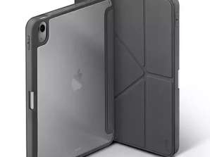 UNIQ Moven Case iPad Air 10.9 (2022/2020) Antimikrobiálna šedá/drevené uhlie