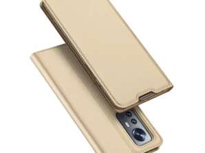 Dux Ducis Skin Pro holster case met flip Xiaomi 12X / 12 goud