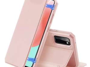 DUX DUCIS Capa de estofo Skin X com aba Samsung Galaxy A31 rosa