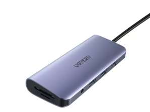 Ugreen 9in1 Multifunksjonell USB 3.2 Gen. 1 HUB HDMI (4K@60Hz) VGA (Full
