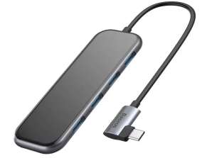 Baseus adaptér adaptér HUB USB Type-C na 4x USB 3.0 / USB Type-C PD