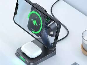 Acefast Qi Wireless Charger 15W para iPhone (con MagSafe), Apple Wa