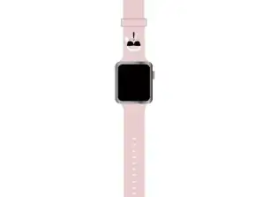Karl Lagerfeld Řemínek pro chytré hodinky KLAWLSLKP pro Apple Watch 42/44/45