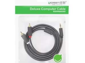 Ugreen cable audio cable 3.5 mm mini jack (female) - 2RCA (male) 25