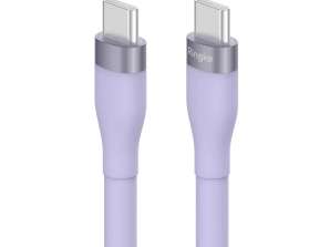 Ringke USB-C σε USB-C 480Mbps καλώδιο 60W 2m μωβ (CB60181RS)