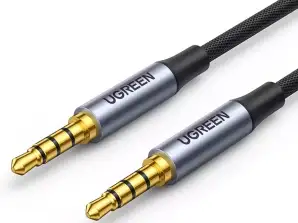 UGREEN kabel AUX mini jack 3.5mm - mini jack 3.5mm 2m černý (