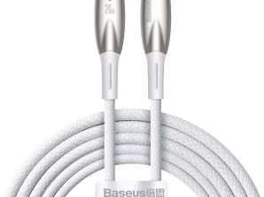 Baseus Glimmer Serisi USB-C - Lightning 4 Hızlı Şarj Kablosu
