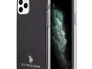 Capa de telefone US Polo USHCN65TPUBK para Apple iPhone 11 Pro Max preto