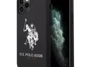 US Polo USHCN65SLHRBK Funda de teléfono para Apple iPhone 11 Pro Max negro