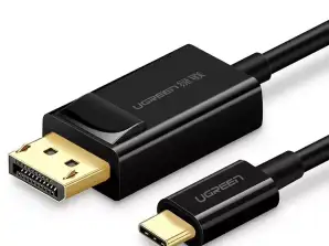 Ugreen vienvirziena USB tipa C, lai parādītu porta adaptera kabeli