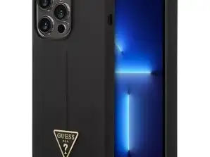 Case Guess GUHCP14XSLTGK iPhone 14 Pro Max 6,7 colio juodas / juodas kietas dėklas
