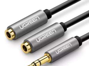 UGREEN cable: headphone splitter cable 3.5 mm mini jack AUX 20c