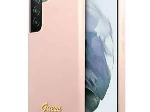 Case Guess GUHCS23MLSLMGPP für Samsung Galaxy S23 + Plus S916 pink / Pin